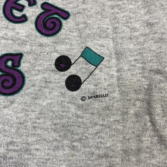 Vintage Comfy Club "Beary Sweet Memories" Gray Long Sleeve Nightgown - Picture 6 of 11